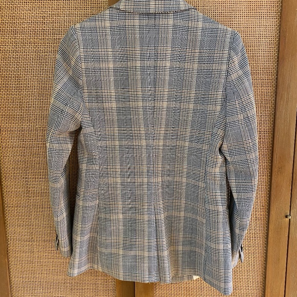 H&M plaid blazer, size 6 - Picture 2 of 6